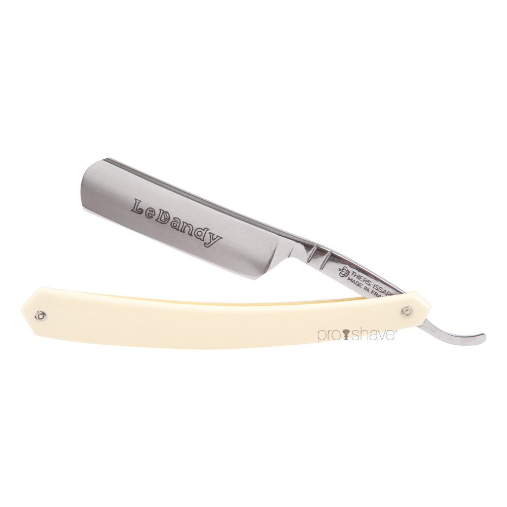Thiers Issard Straight Razor  5 8 Round Nose  Hvid