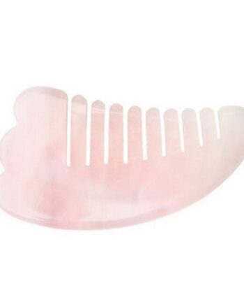 Pure Mind Hair Massage Gua Sha Rosa Kvarts