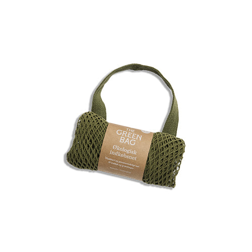 The Green Bag Indkøbsnet Af økologisk Bomuld Army