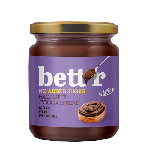 - Veganskbettâ   Smørepålæg Hasselnød Kakao  økologisk