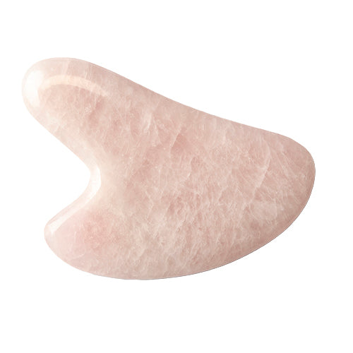 Pure Mind Gua Sha Heart Rosa Kvarts