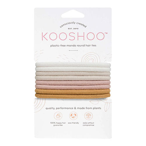 Kooshoo Hårelastikker  Runde  Golden Fibres   Stk