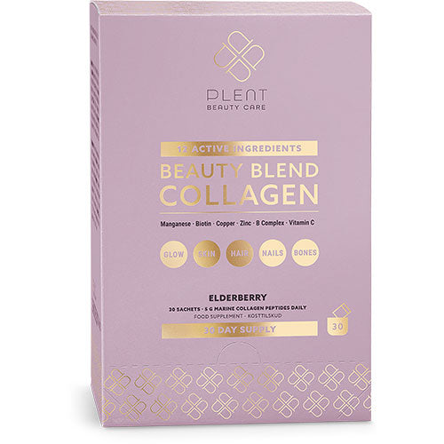 Plent Beauty Blend Collagen Elderberry 30     Gr