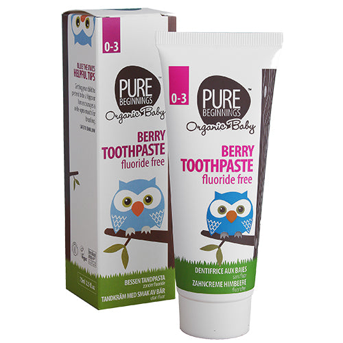 - Veganskpure Beginnings Berry Toothpaste  -  år