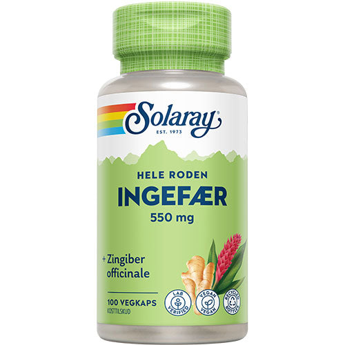- Vegansksolaray Ingefærrod